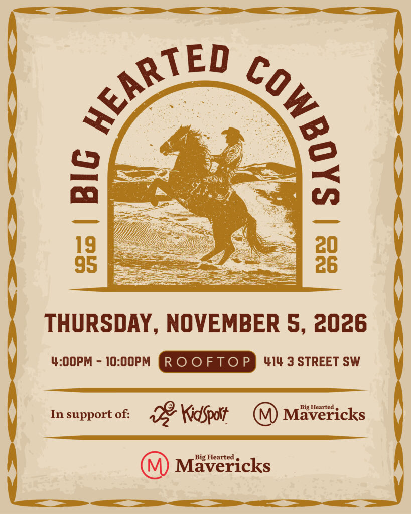 Big Hearted Cowboys - Thursday, November 5, 2026 - Rooftop, 414 3 Street SW